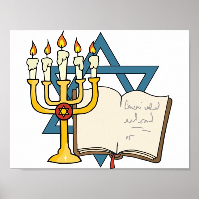 Estrela de David Poster (Frente)