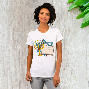 Estrela de David Womens T-Shirt