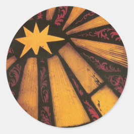 Estrela de Natal - Adesivo