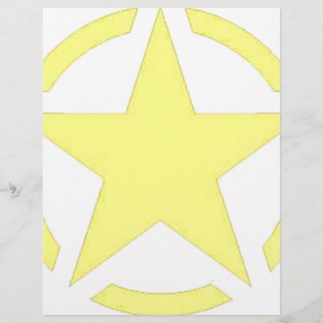 estrela do exército (Frente)