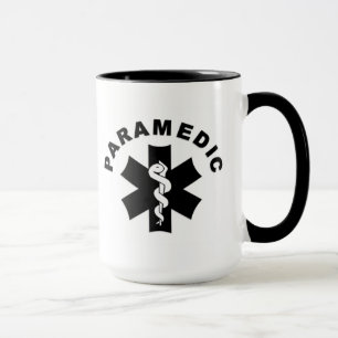 Estrela do paramédico da caneca da vida