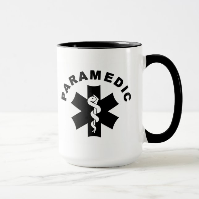Estrela do paramédico da caneca da vida (Direita)