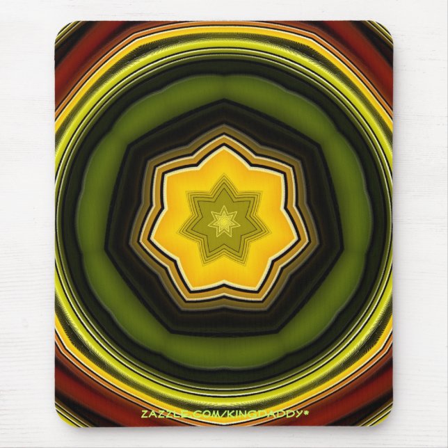 Estrela do rock Mousepad (Frente)