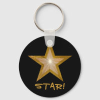 Estrela Dourada, chaveiro preto