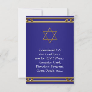 Estrela Dourada marinho Azul de David RSVP Todos o
