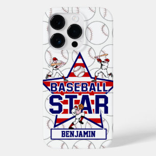 Estrela e listras de basebol personalizadas