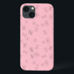 Estrelas atômicas<br><div class="desc">Caso retro da nota 4 da galáxia de Samsung com teste padrão de estrela moderno do meio século no fundo cor-de-rosa. Este design da idade atômica é customizável e uma cor diferente do fundo pode ser escolheu clicando personaliza então a escolha das amostras de folha da cor.</div>