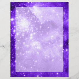 Estrelas Celestiais Roxas Violetas