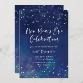 Estrelas da véspera de ano novo Convite