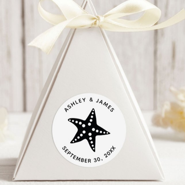 Estrelas de Casamento, Etiqueta Tema de Praia, Pre (Criador carregado)