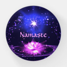 Estrelas de Flor de Cristal Puro e Lotus de Zen Có
