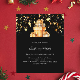 Estrelas de ouro preto dão Convite de festas de Na