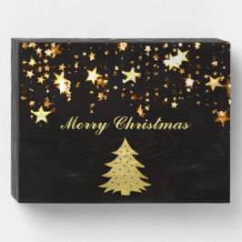 Estrelas Douradas de Natal e Árvore com Balas, ZSS