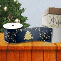 Estrelas Douradas de Natal e Árvore com Balas, ZSS