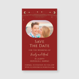 Estrelas Douradas Místicas Da Lua Solar Salvem A D