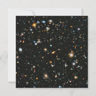 Estrelas e galáxias do espaço profundo