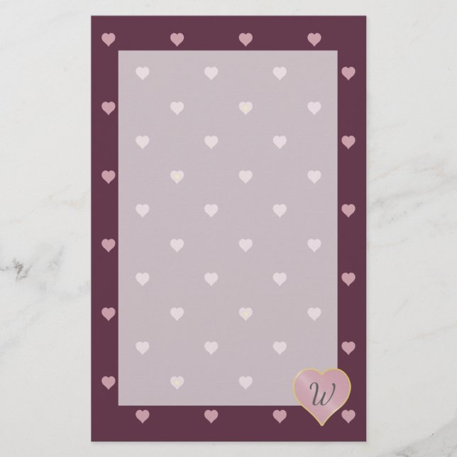 Estrelas em Corações em Papelaria de Porto (Frente)