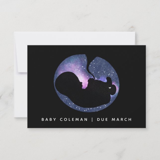 Estrelas espirituais Anúncio de gravidez de bebês (Frente)