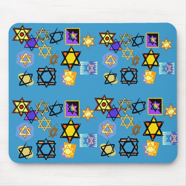 ESTRELAS JUDAICAS DE MOUSEPAD (Frente)