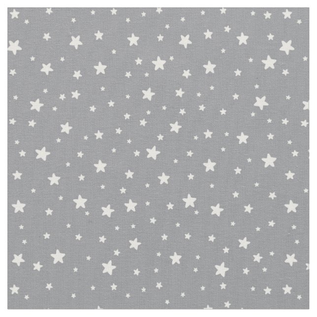 Estrelas na obscuridade - tecido cinzento (Detalhe)