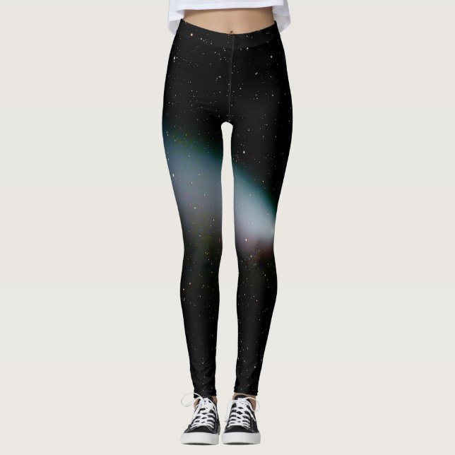 Estrelas nas Leggings do Céu Noturno (Frente)