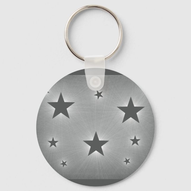 Estrelas no Chaveiro do Céu Noturno, Cinza Escura (Frente)