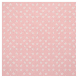 Estrelas no Monograma Cor-de-Rosa ou Nome Tecido P