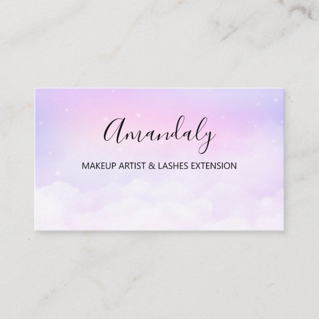 Estrelas Poderiam Car Cartão de visita (Frente)