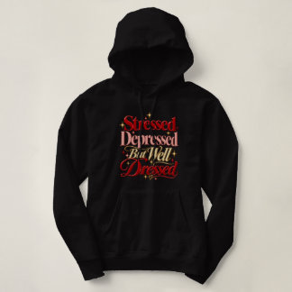 Estressado Moletom Deprimido Mas Bem Vestido | Eng