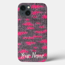 Estrutura de lã em forma de joelho com cor rosa e 