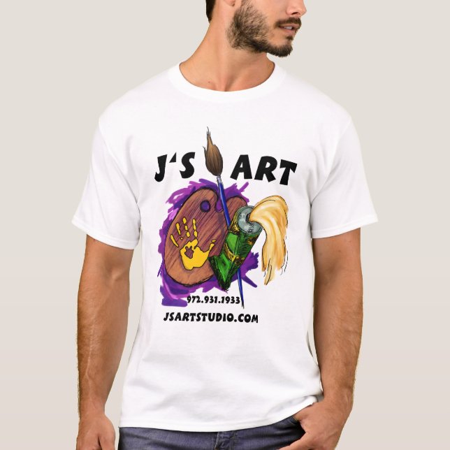 Estúdio da arte do j - t-shirt (Frente)
