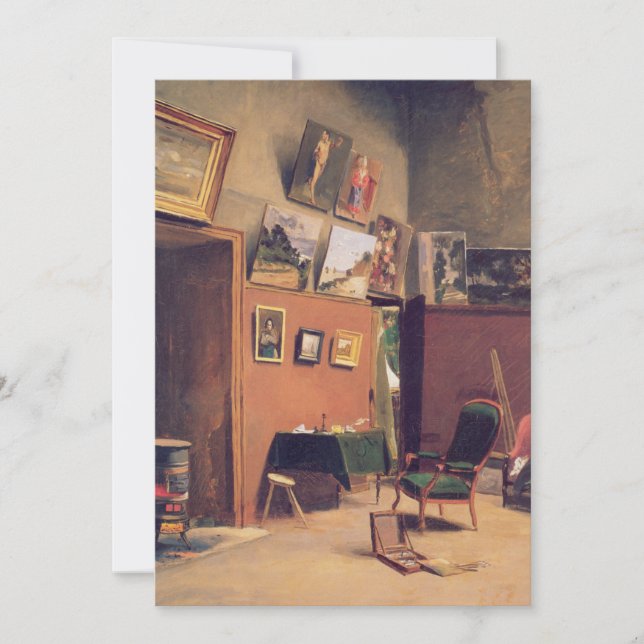 Estúdio em Rue de Furstenberg | Fré dé ric Bazil (Frente)