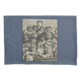 Estudiosos em uma aula (por William Hogarth)