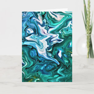 Estudo de Cor Abstrata 132, cartão