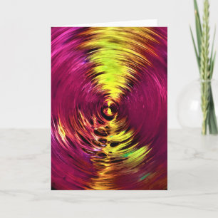 Estudo de Cor Abstrata 142, cartão