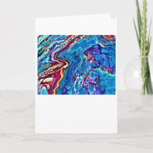Estudo de Cor Abstrata 148, cartão