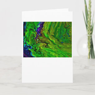 Estudo de Cor Abstrata 25, Cartão