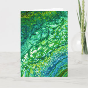 Estudo de Cor Abstrata 54, cartão