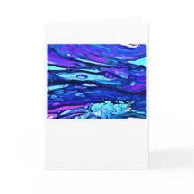 Estudo de Cor Abstrata 57, cartão