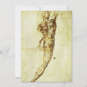 Estudo de Michelangelo para a Batalha de Cascina