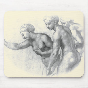 Estudo para os 3 Graces - Raphael mousepad