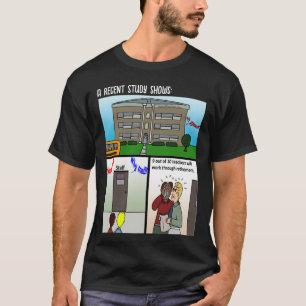 Estudo recente mostra camiseta negra masculina