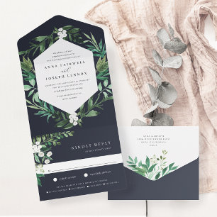 Estufa Casamento Botânico Elegante