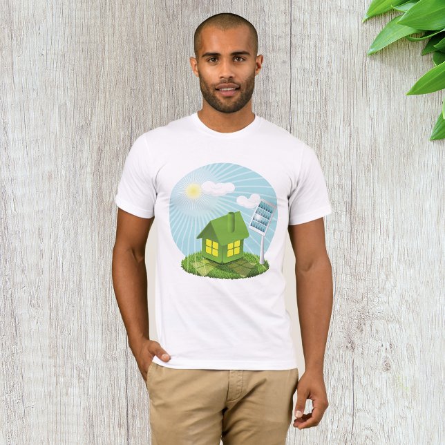 Estufa com fontes de energia solar T-Shirt (Criador carregado)