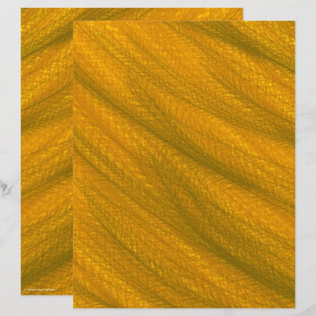 ET Wheat Field Scrapbook Paper 2-Sided Page (Frente/Verso)