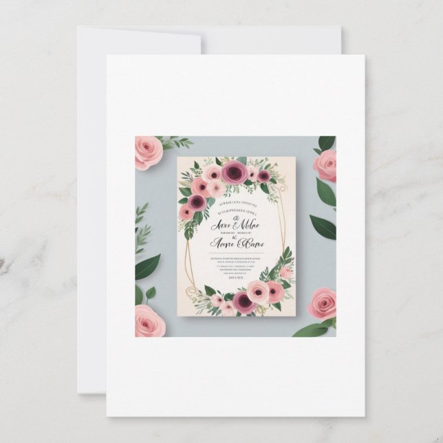 Eterno Amor: Um Convite De Casamento (Frente)