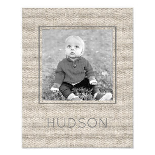 Eterno de NOME DE FOTO Branco Linen Black
