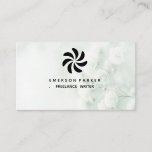 Eterno Marble Cartão de visita com o layout mínimo