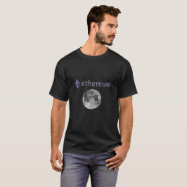 Ethererum (ETH) ao t-shirt da lua