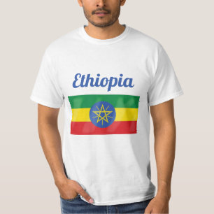 Etiópia Flag T-Shirt